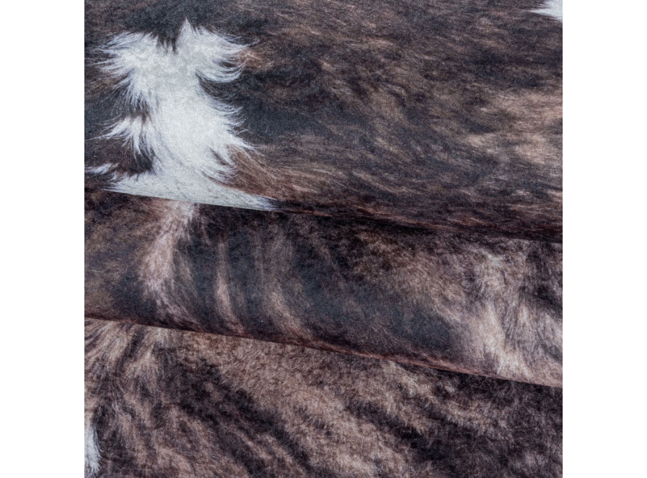 Kusový koberec Etosha 4113 brown (tvar kožešiny)
