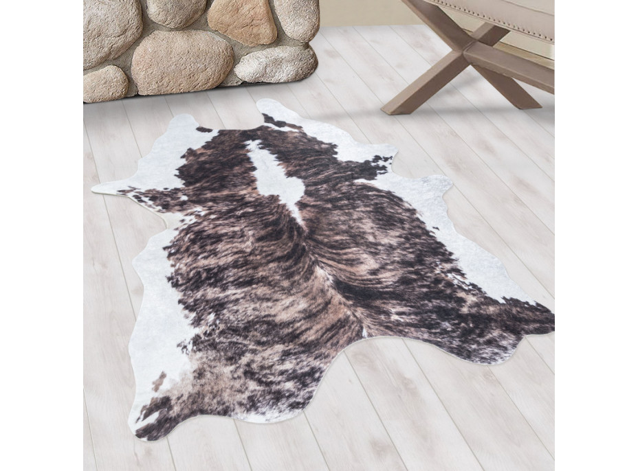 Kusový koberec Etosha 4113 brown (tvar kožešiny)