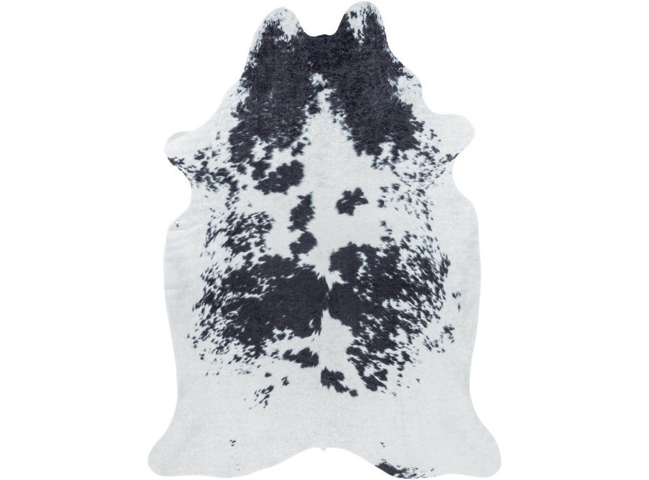 Kusový koberec Etosha 4114 black (tvar kožešiny)