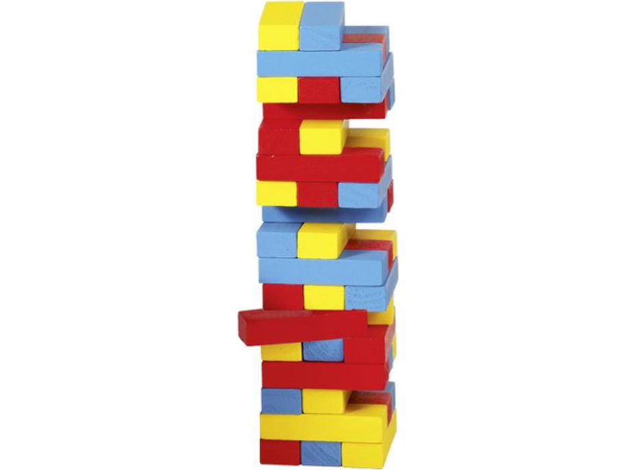 GOKI Balanční hra dřevěná věž Jenga