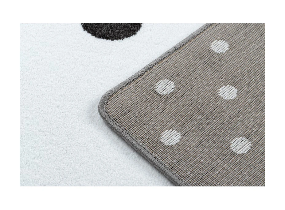 Dětský kusový koberec Petit Bunny grey