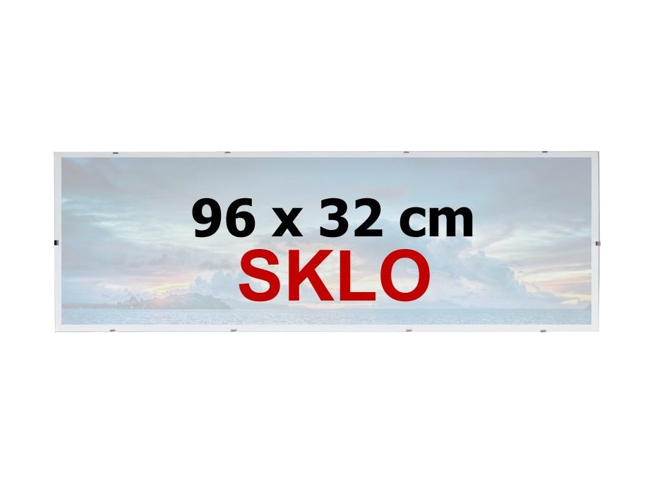 BFHM Rám na puzzle Euroclip 96x32cm (sklo)