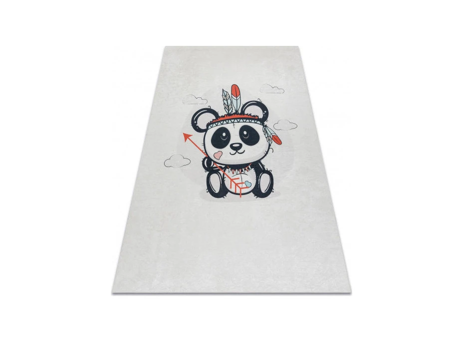 Dětský kusový koberec Bambino 1129 Panda cream