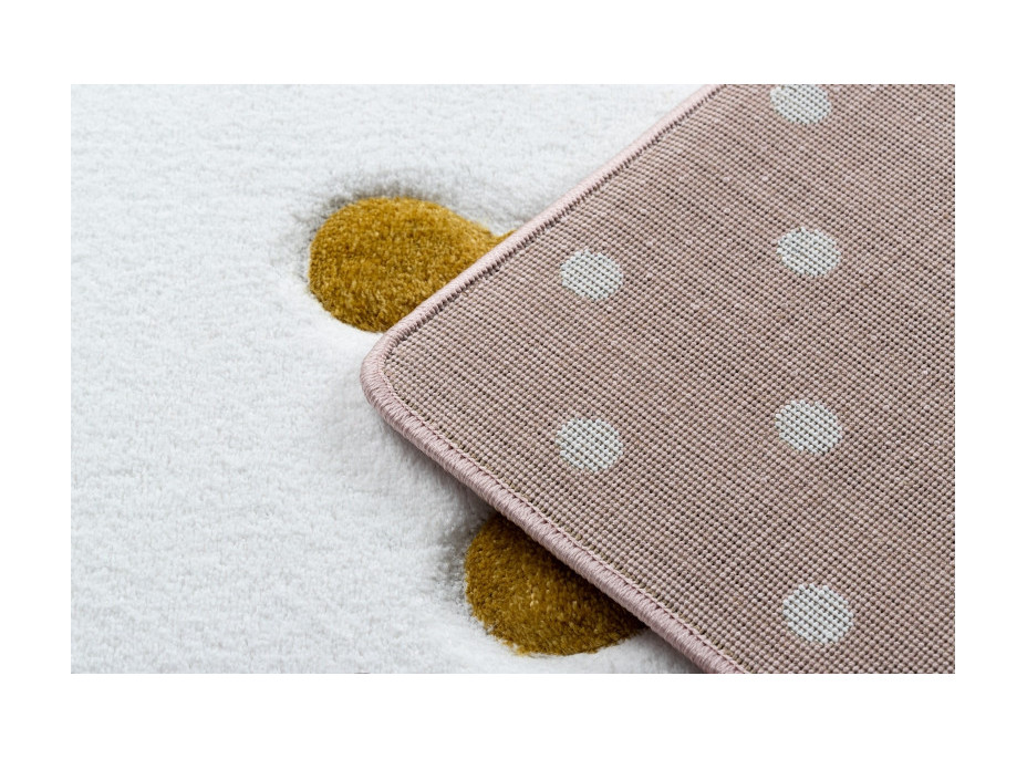Dětský kusový koberec Petit Bunny pink