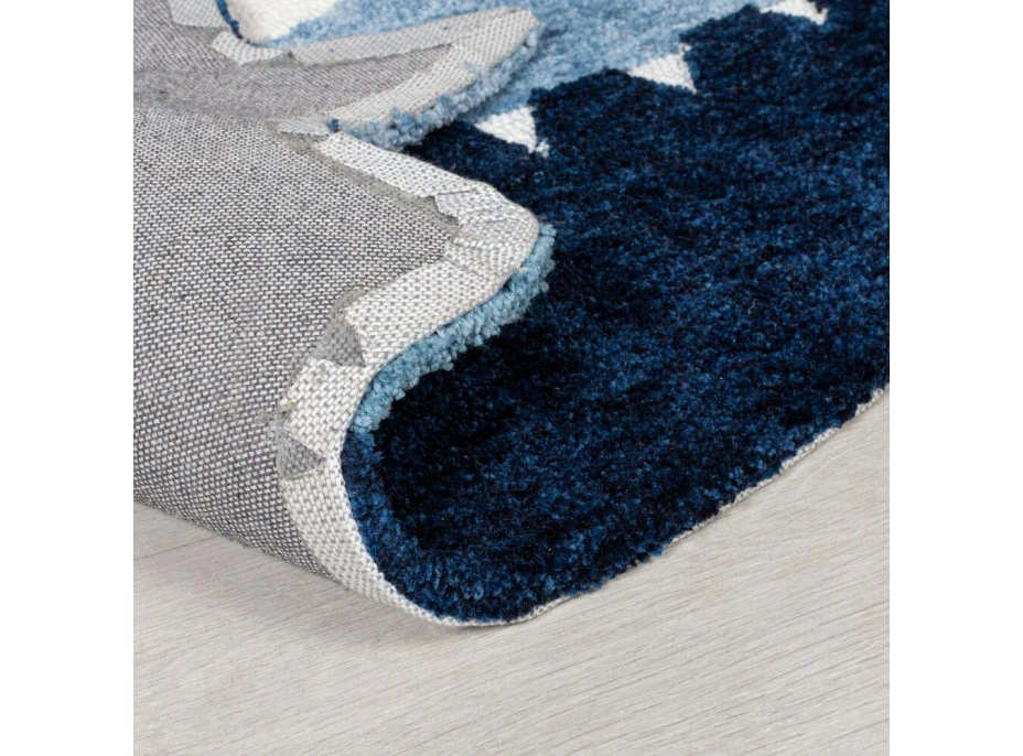 Kusový koberec Zest Kids Shark Blue