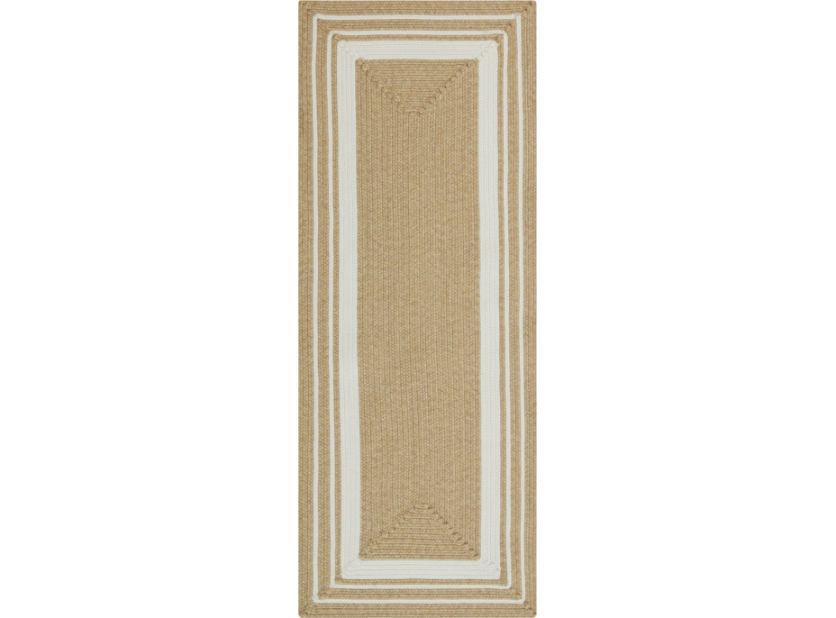 Kusový koberec Braided 105556 Creme Beige