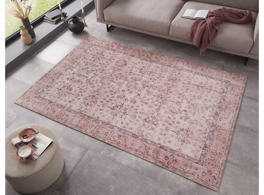 Kusový orientální koberec Chenille Rugs Q3 104704 Rose