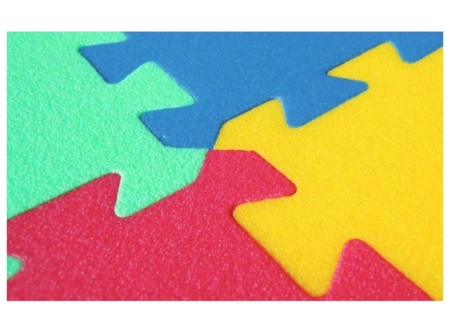 MALÝ GÉNIUS Pěnové puzzle MAXI 6 Dopravní prostředky silný (mix-4)