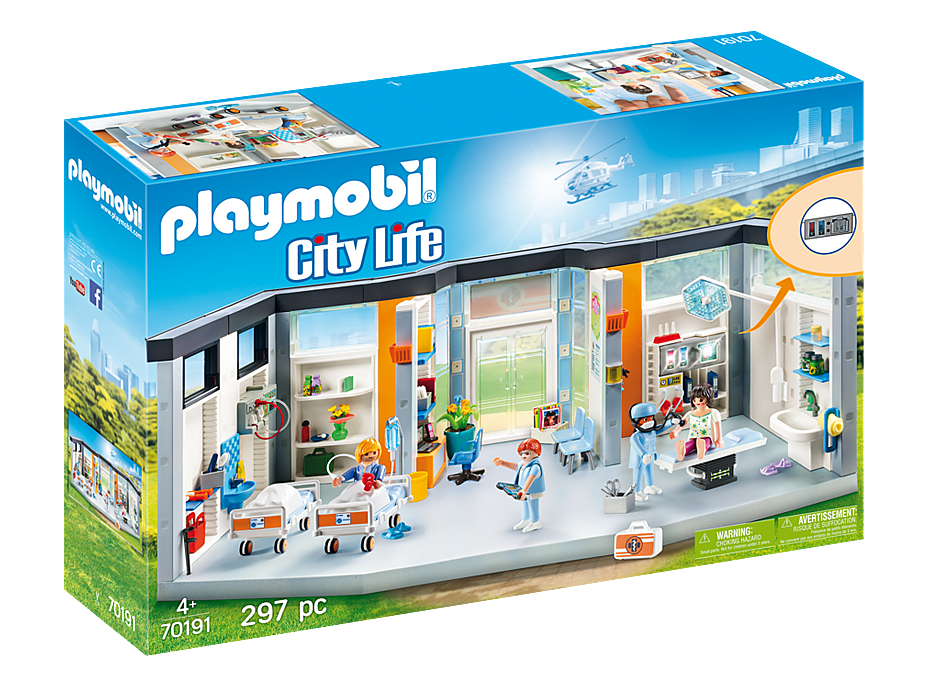 PLAYMOBIL® City Life 70191 Nemocnice s vybavením