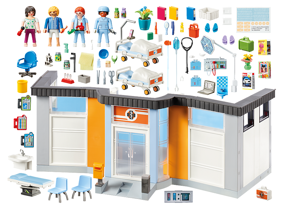 PLAYMOBIL® City Life 70191 Nemocnice s vybavením