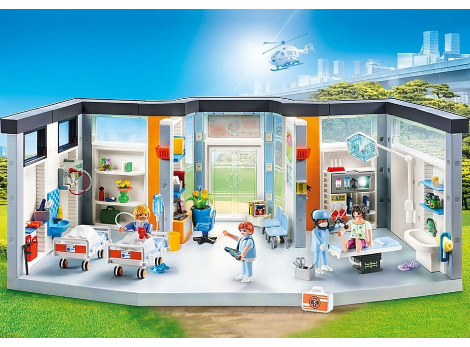 PLAYMOBIL® City Life 70191 Nemocnice s vybavením