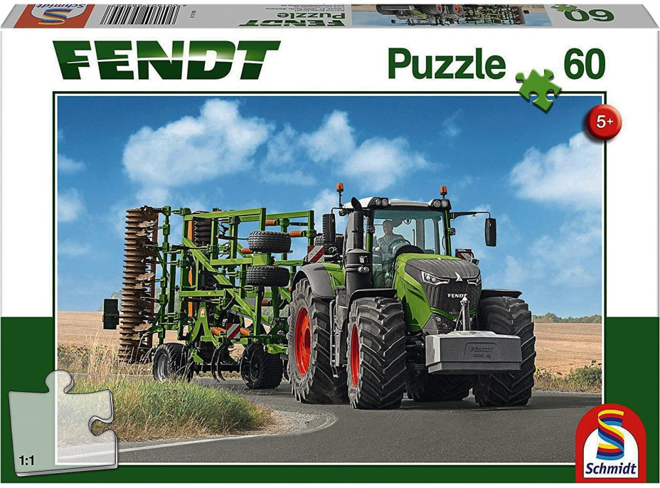 SCHMIDT Puzzle Traktor Fendt 1050 Vario 60 dílků