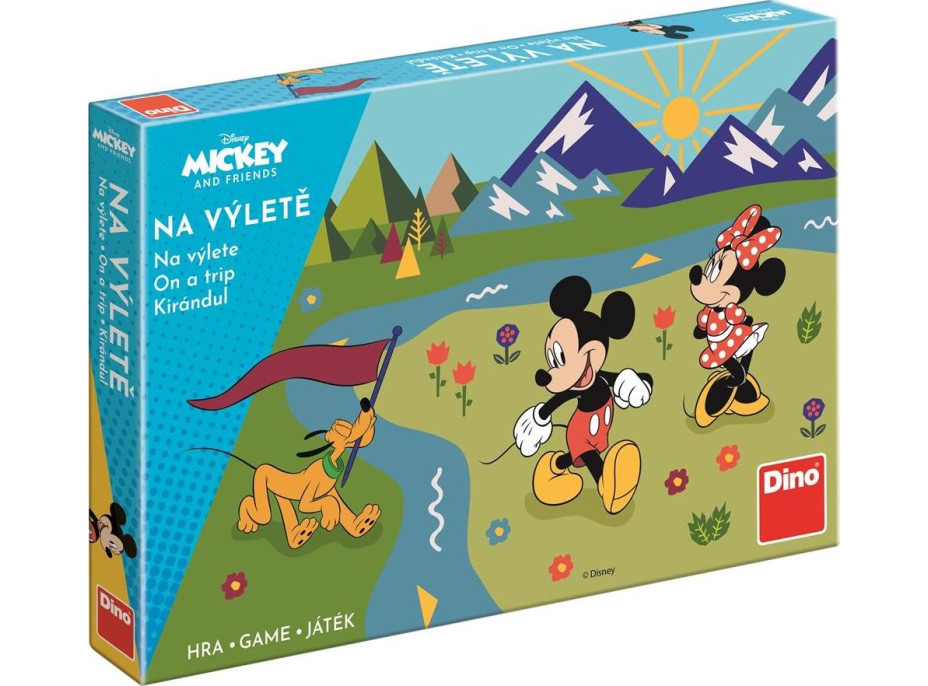 DINO Dětská hra Mickey a kamarádi na výletě