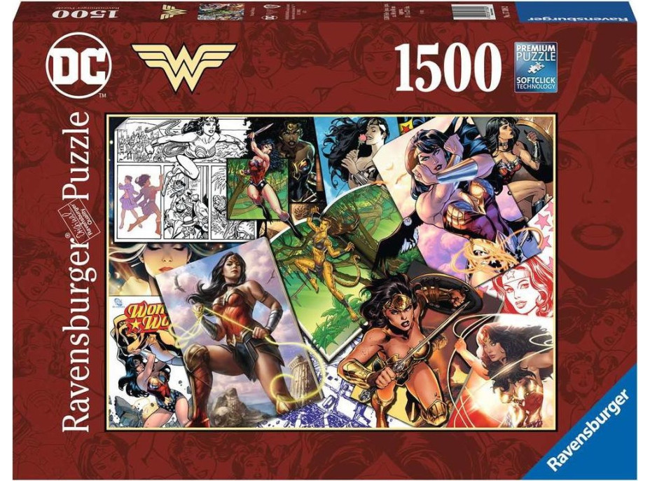 RAVENSBURGER Puzzle DC Comics: Wonder Woman 1500 dílků