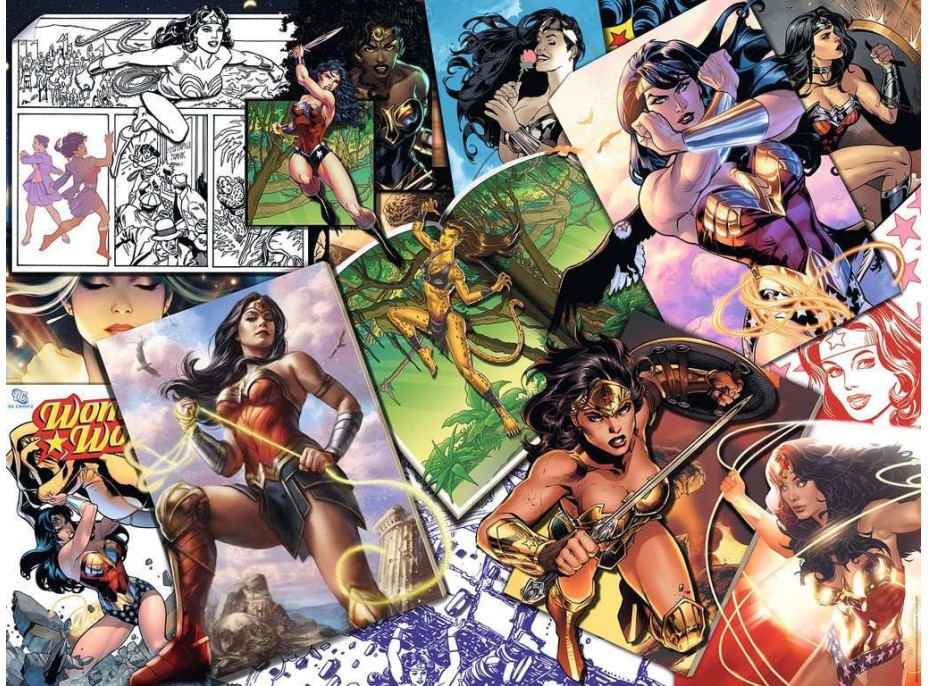 RAVENSBURGER Puzzle DC Comics: Wonder Woman 1500 dílků