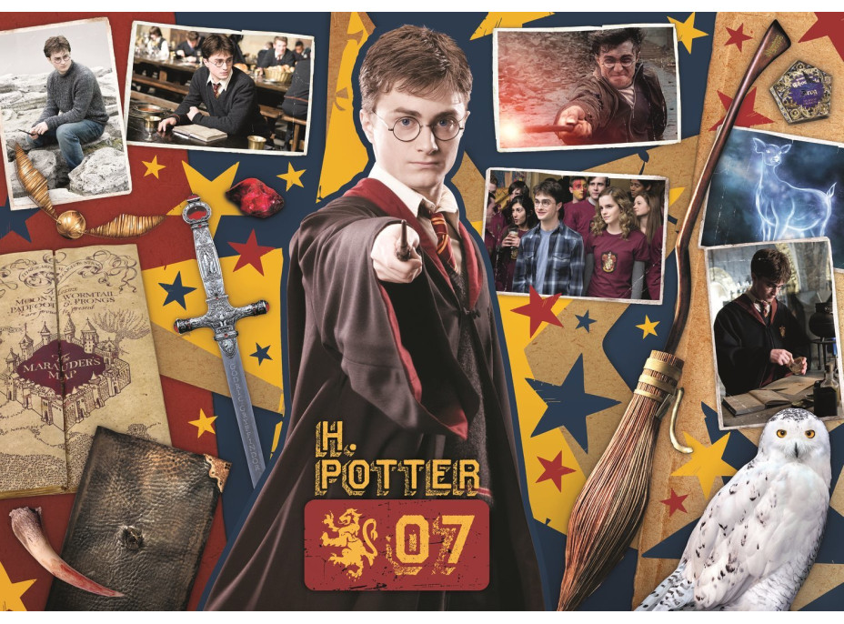 TREFL Puzzle Harry Potter: Ron, Hermiona a Harry 400 + 500 + 600 dílků