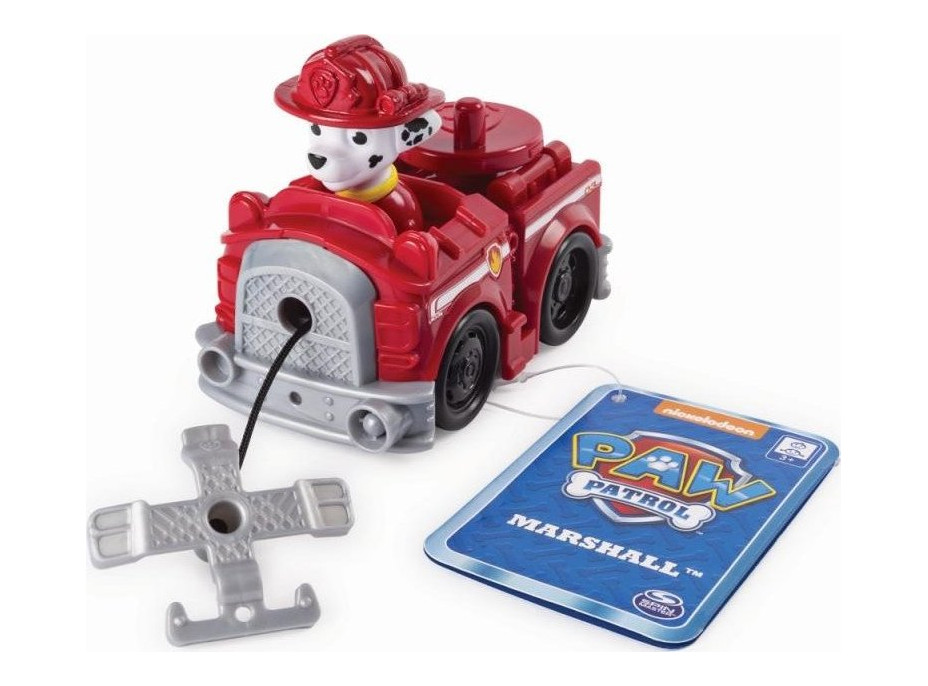 SPIN MASTER Tlapková patrola Malá vozidla - Marshall s požárním vozidlem