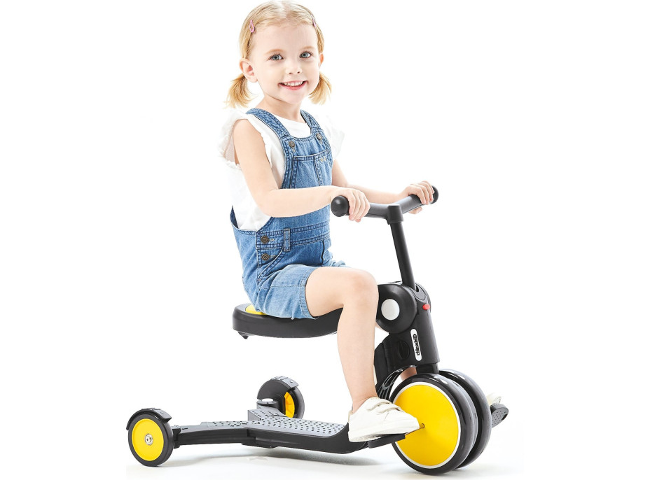 CHIPOLINO Koloběžka All Ride 4v1 Yellow