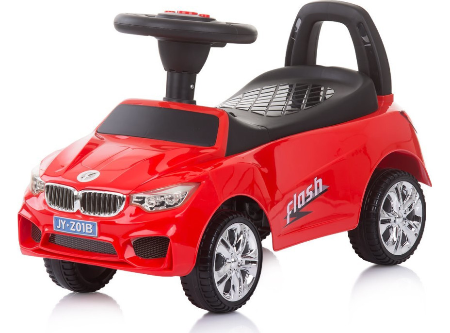 CHIPOLINO Odrážedlo Auto s melodiemi Flash Red