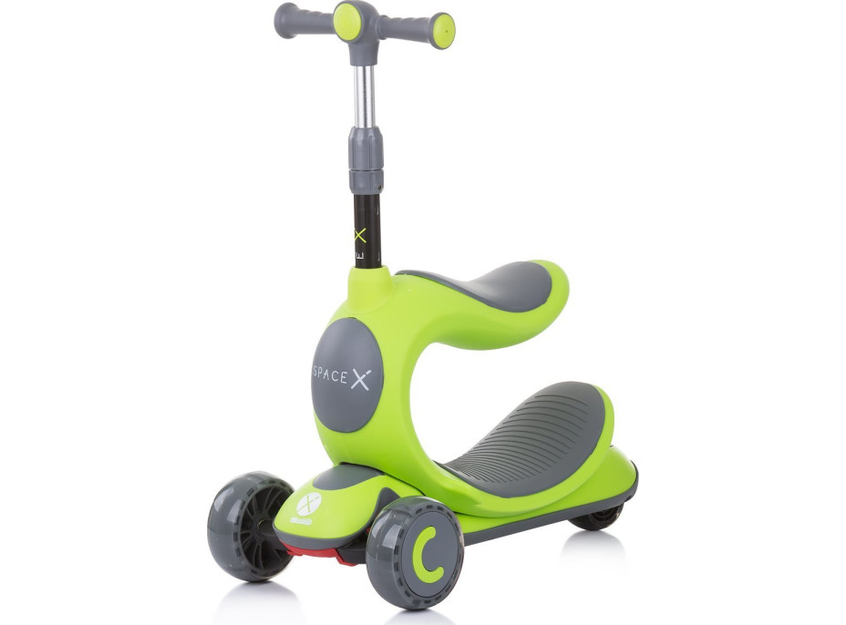 CHIPOLINO Odrážedlo Space X 2v1 Lime