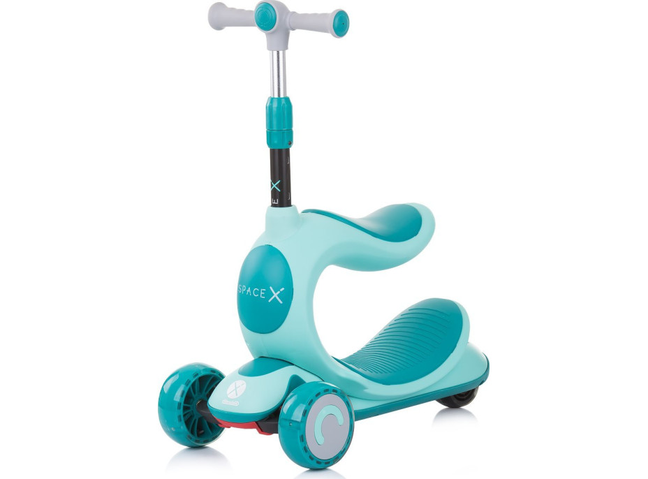 CHIPOLINO Odrážedlo Space X 2v1 Mint