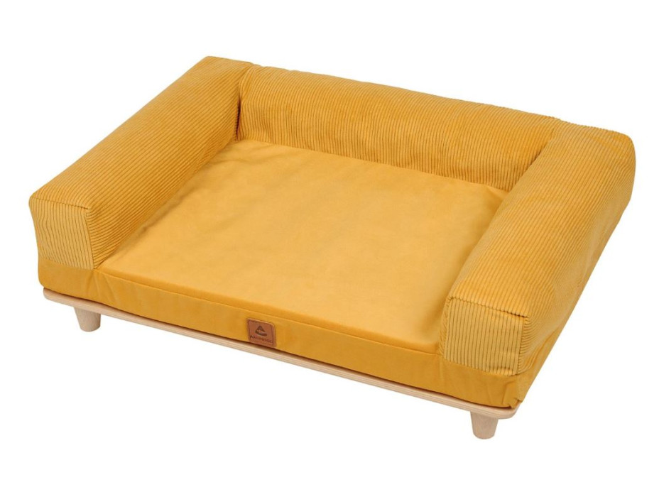 Pohovka pro psy SONIA - hořčicová