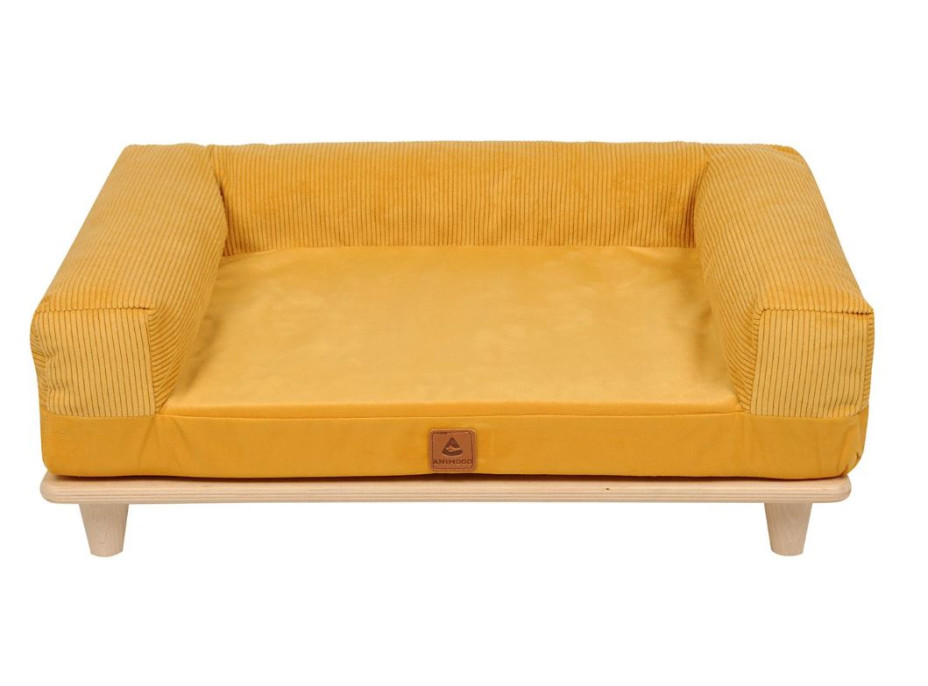 Pohovka pro psy SONIA - hořčicová