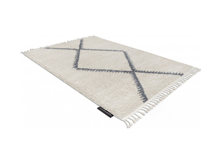 Kusový koberec Berber Maknes B5910 cream and grey