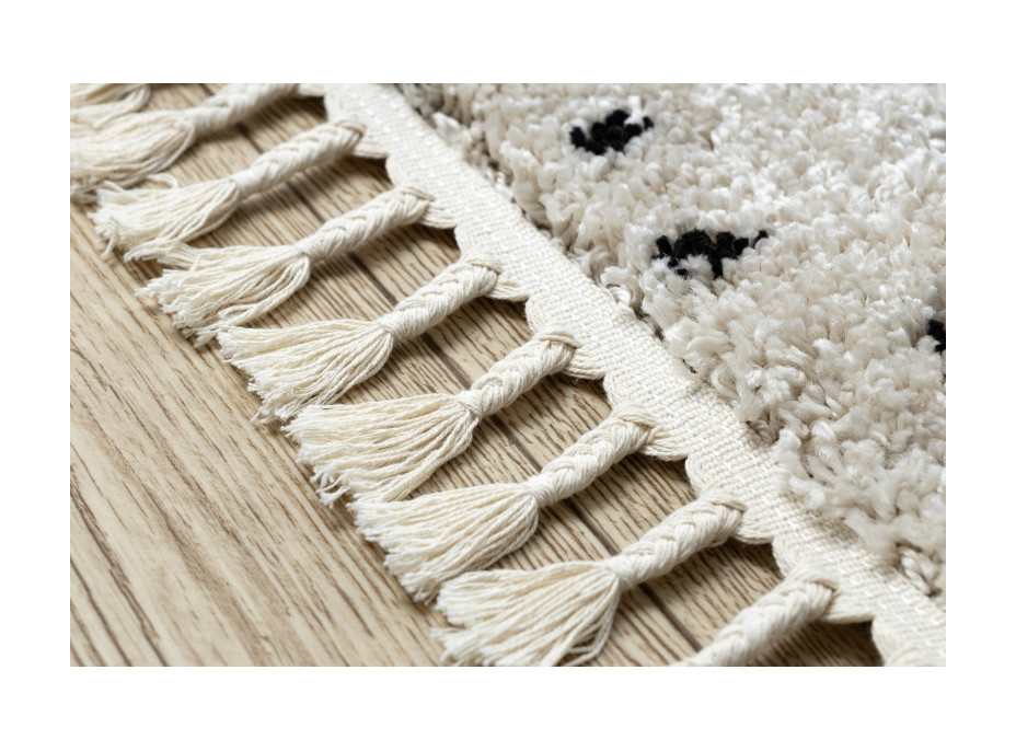 Běhoun Berber Syla B752 dots cream