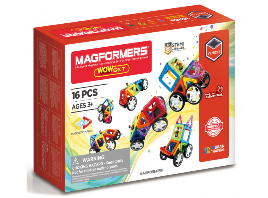 MAGFORMERS Wow Starter Set - Auta