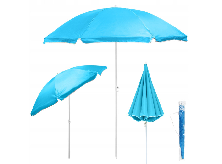 Přenosný slunečník LAREDO 160 cm - modrý