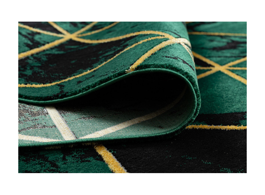 Kusový koberec Emerald 1020 green and gold