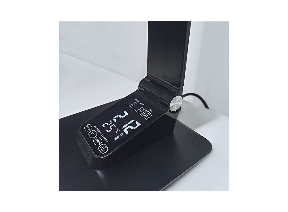 Stolní lampička SCRATCH - LED 8W - stmívatelná - 3000-6000K - černá