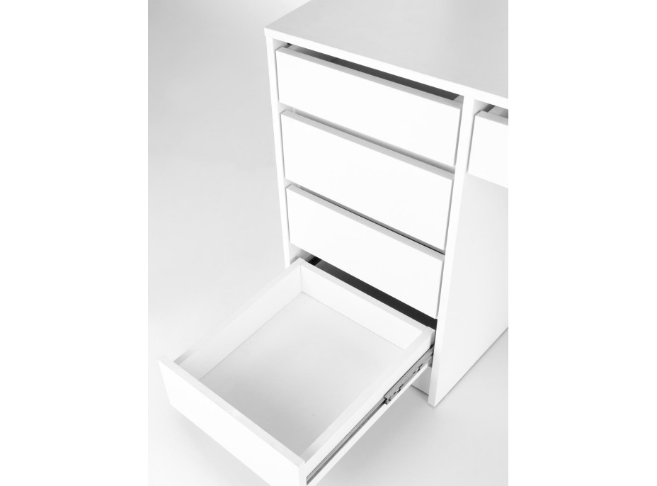 Toaletní stolek SUPERSTAR XL s LED osvětlením - bílý
