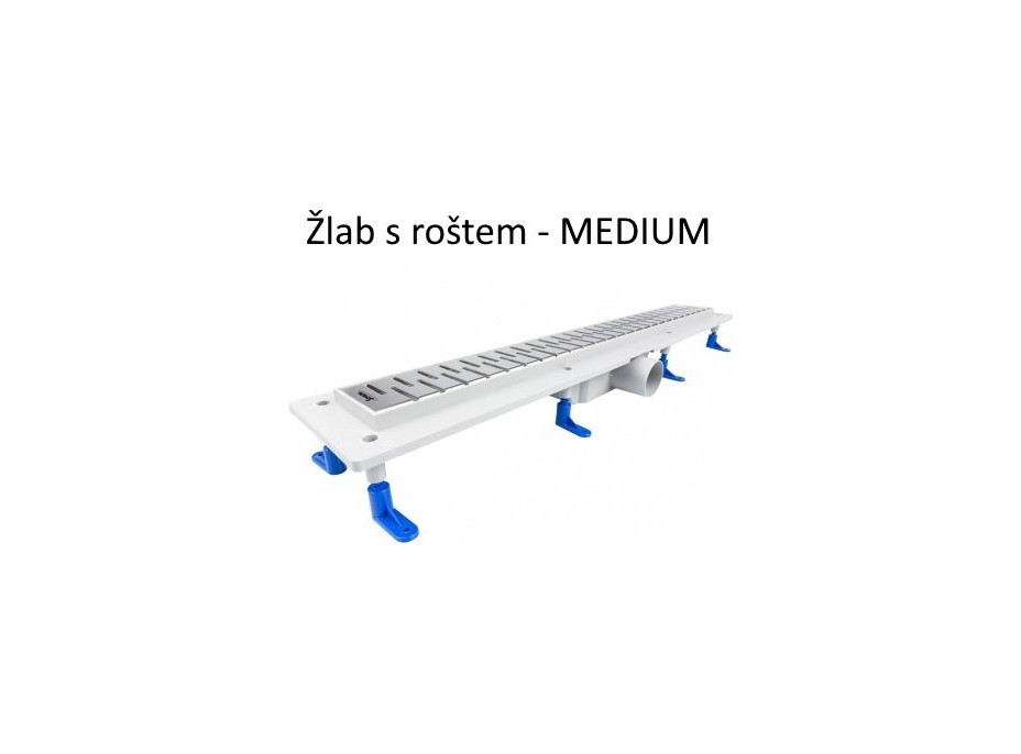 Odtokový žlab STANDARDline MEDIUM